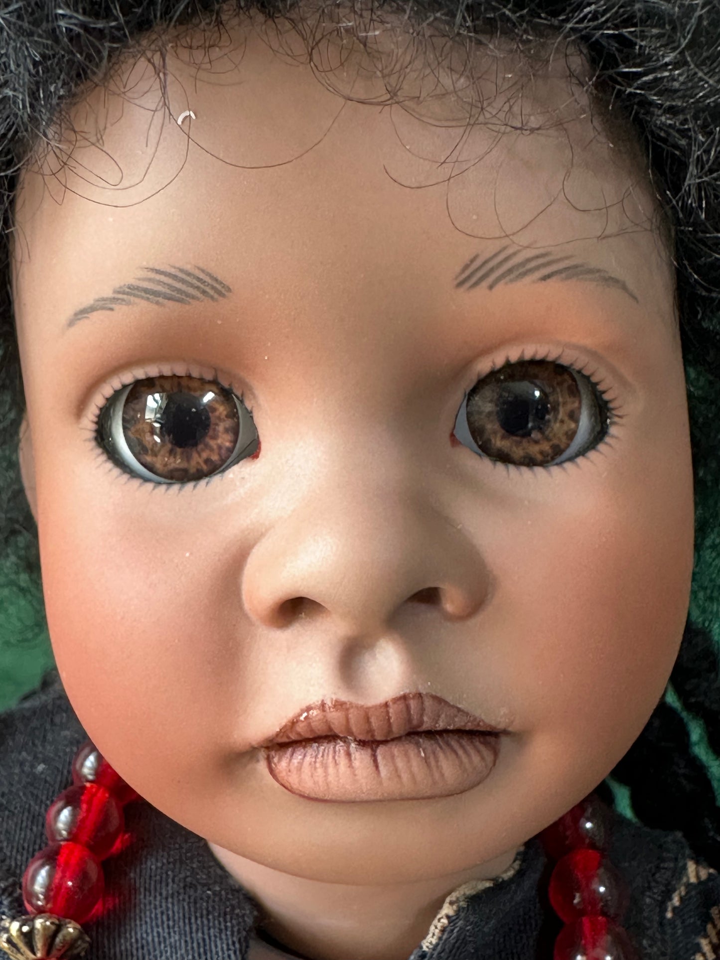 Wendy Lawton “Kwanzaa” 13” Porcelain Doll Box/Tag/COA LE 500
