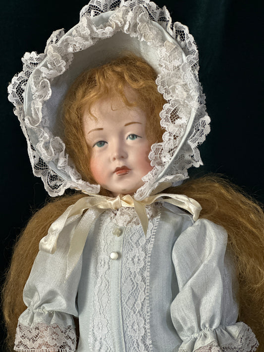 Reproduction Of Rare German Bisque Character Doll Mold 150 by Simon and Halbig