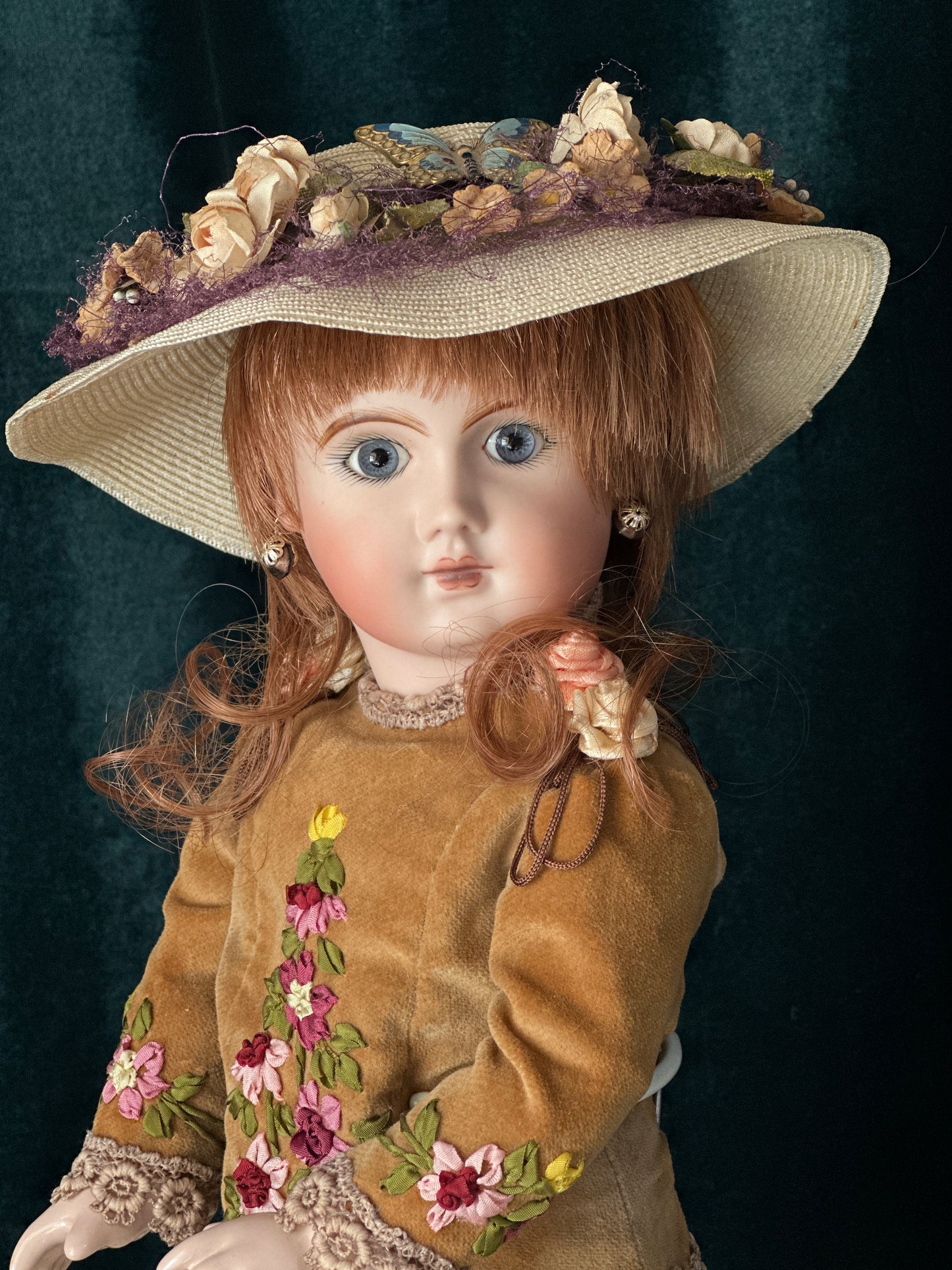Vintage Reproduction of Antique French Jumeau 16 1/2” Doll