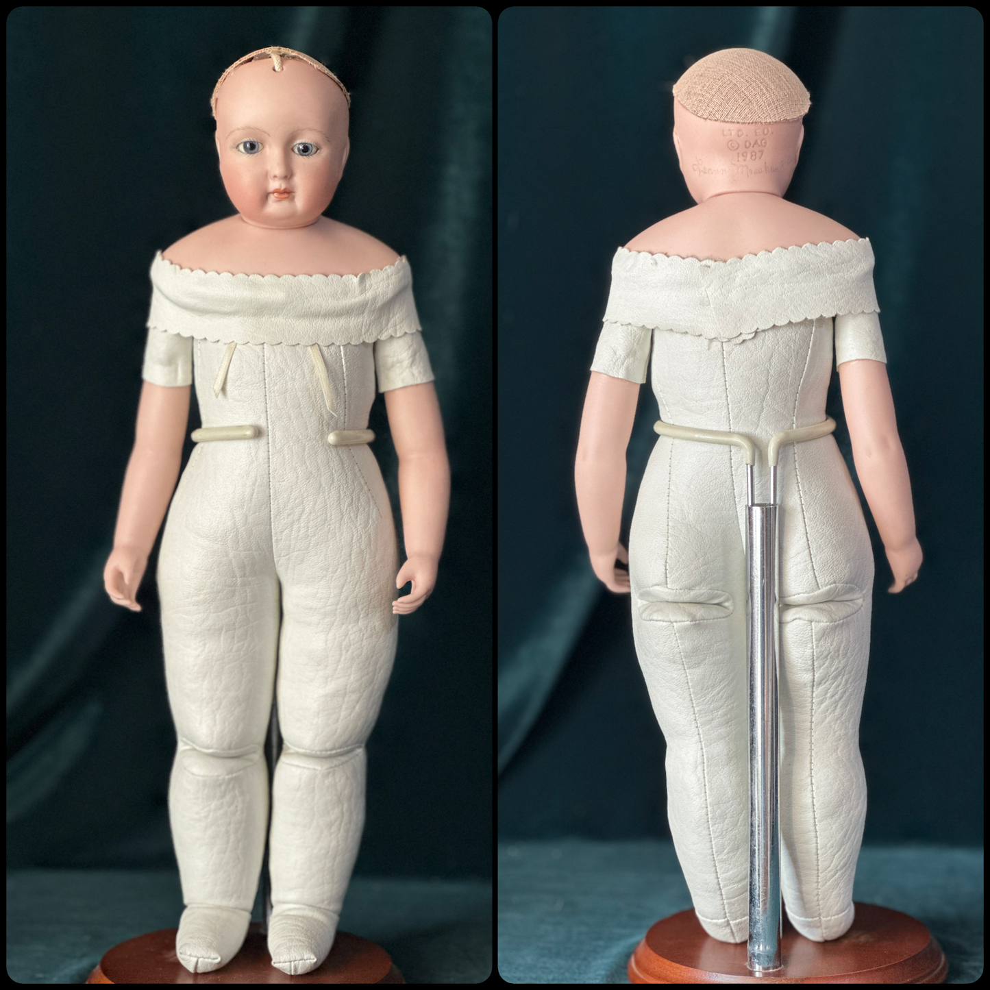 Vintage 1987 Reproduction of Antique French Huret Fashion 14” Doll