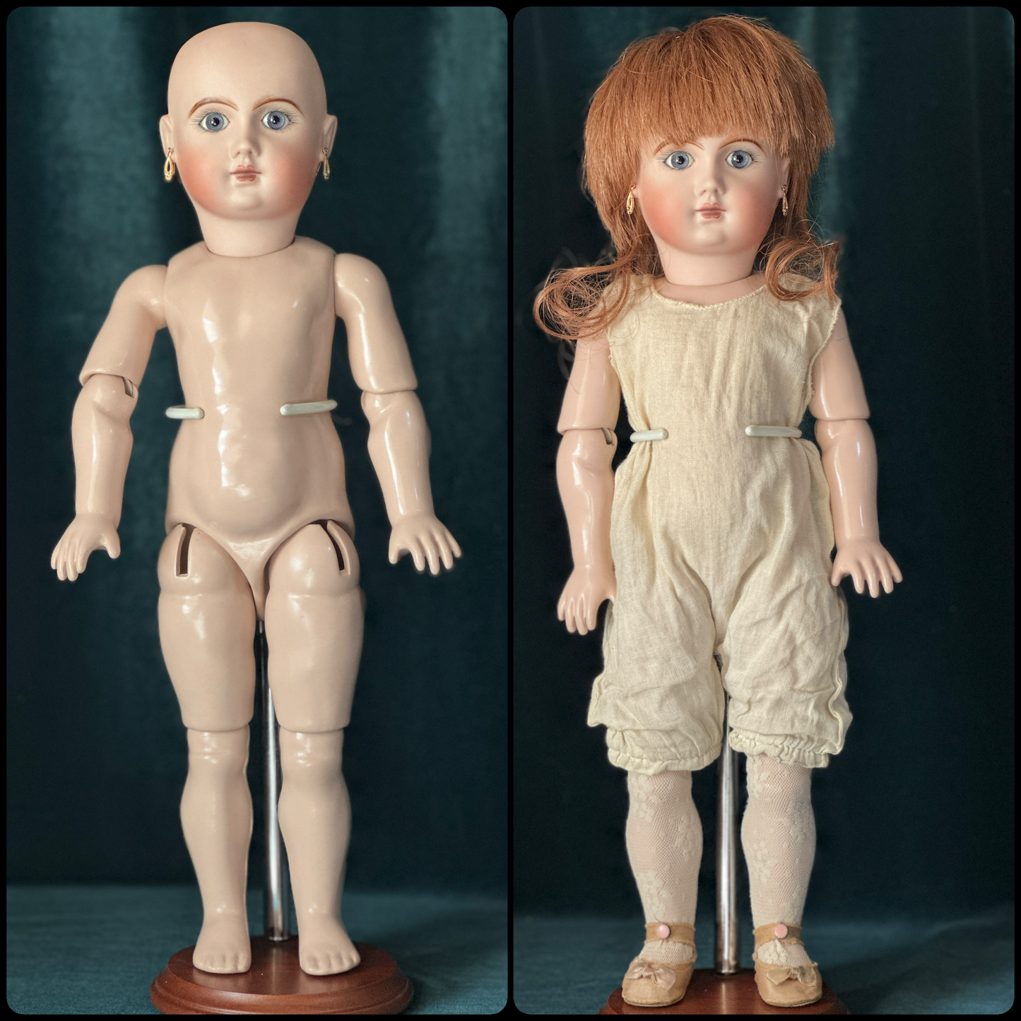 Vintage Reproduction of Antique French Jumeau 16 1/2” Doll