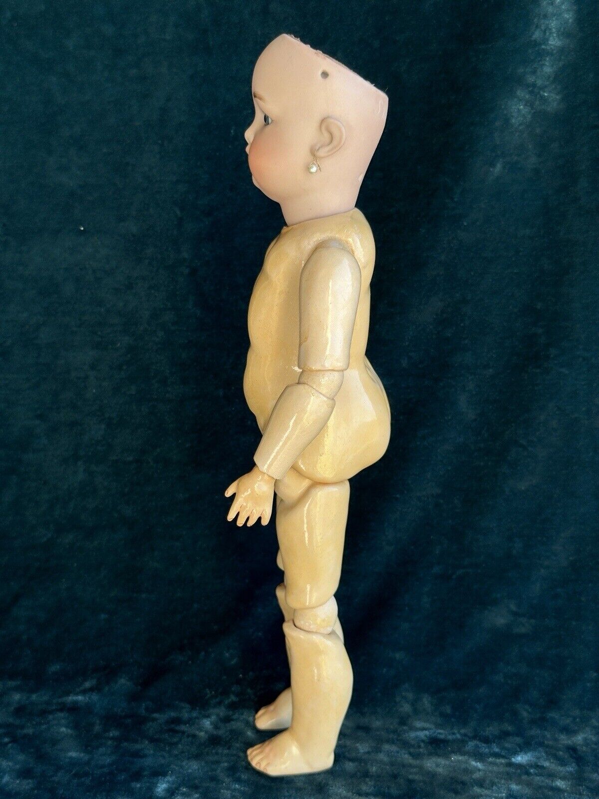 Rare Antique German 13.5” Simon Halbig 1299 Bisque Head Doll