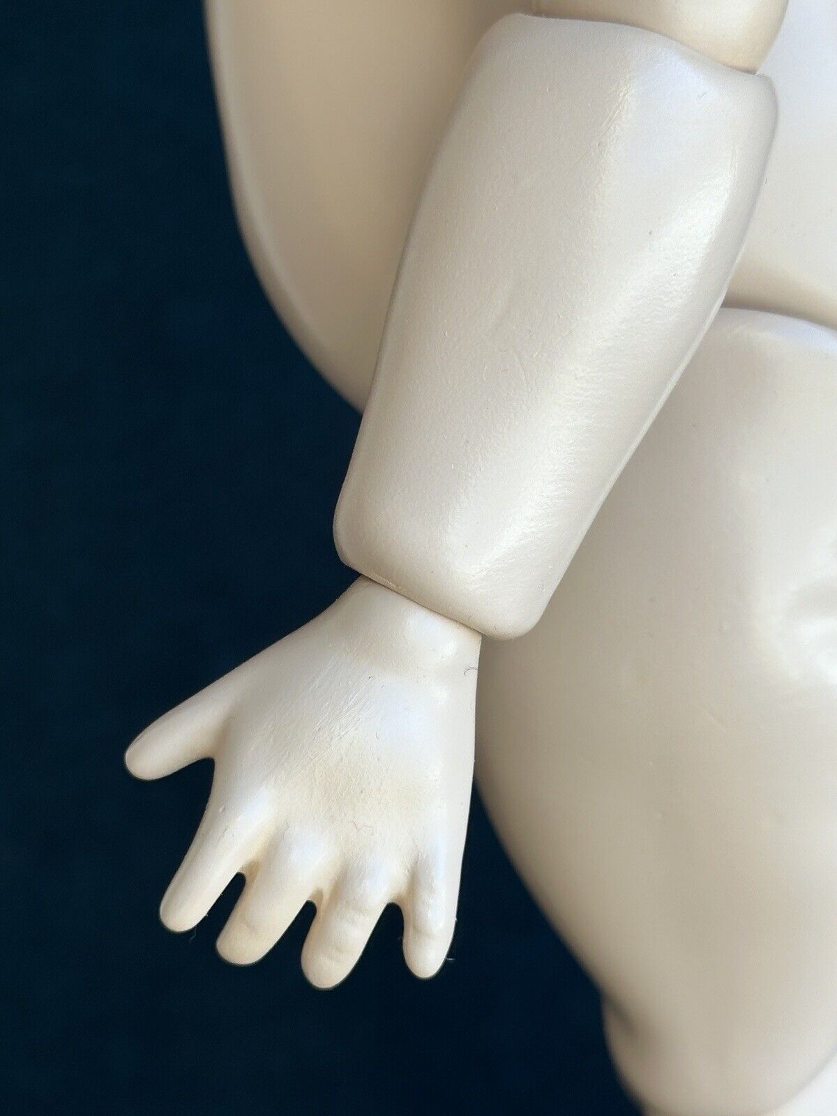 Porcelain/Composition 18” Reproduction of Antique German Gebruder Heubach Doll