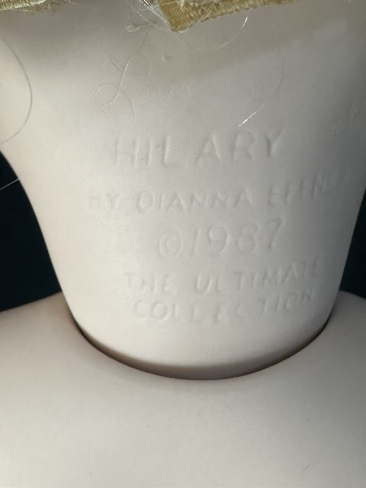 Artist Reproduction Of “Hilary” by Dianna Effner 18” Porcelain Doll