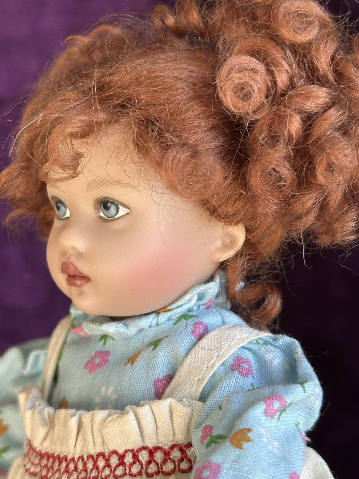 Collectible 7.5” Kish Vinyl Riley Raggedy Doll