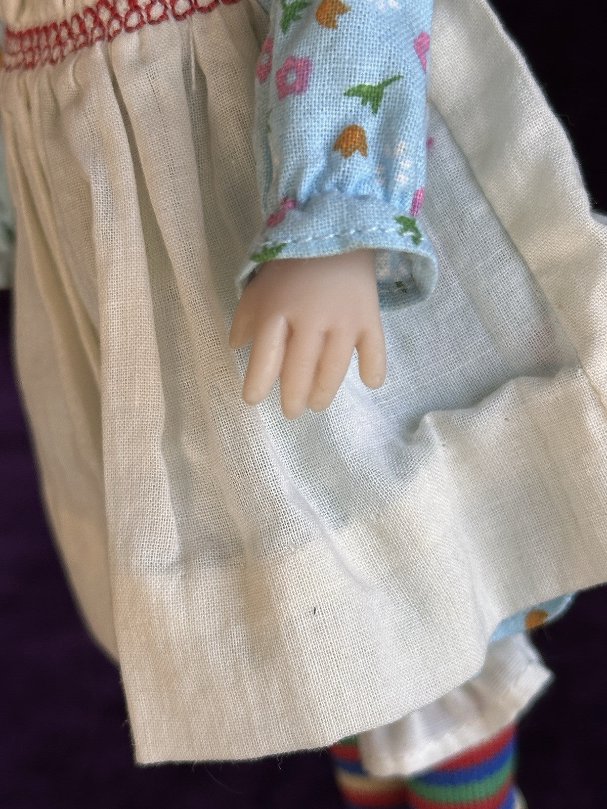 Collectible 7.5” Kish Vinyl Riley Raggedy Doll
