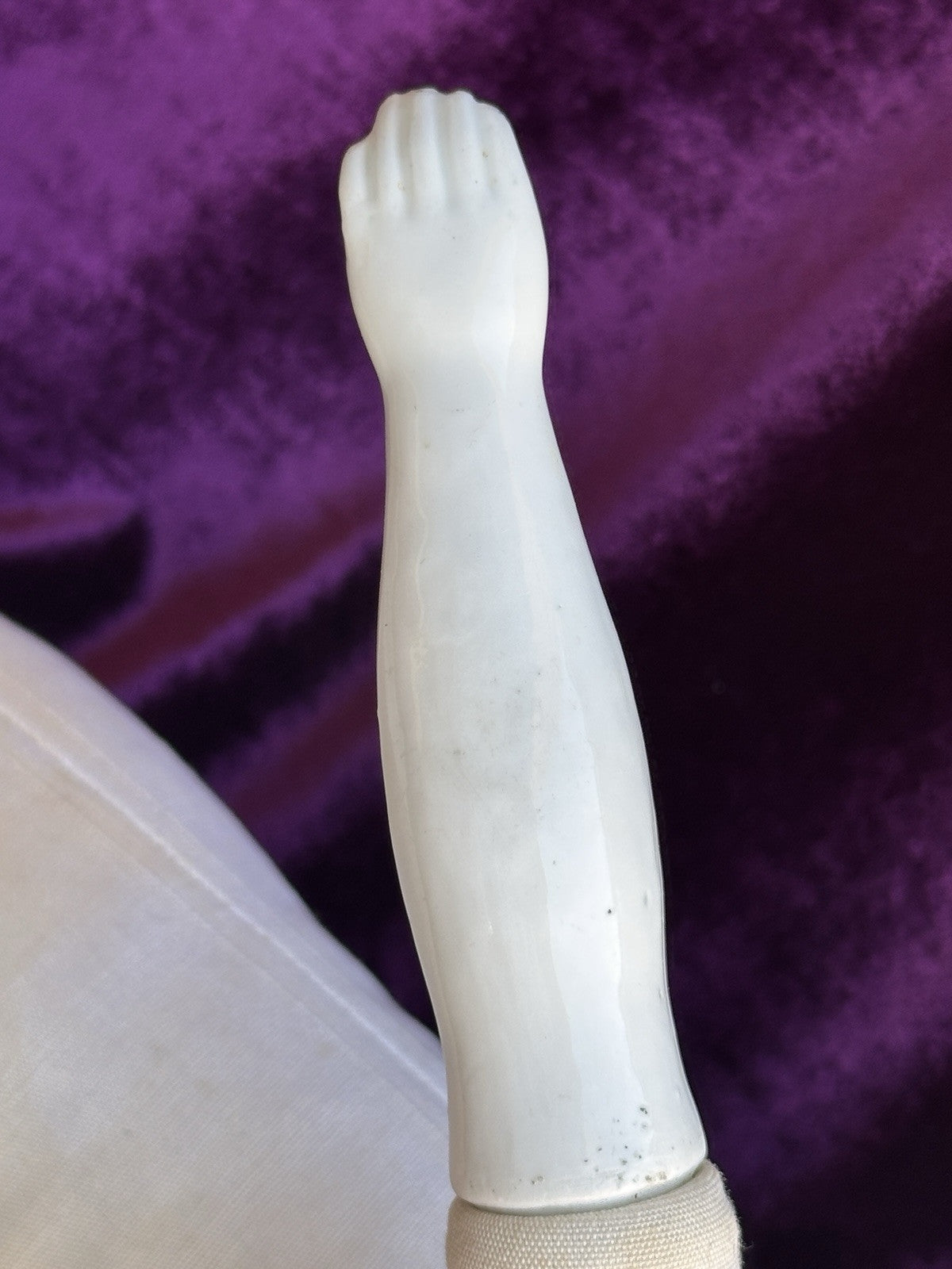Antique German 25" Bawo & Dotter Pat. Dec. 7/80 Brunette China Head Doll