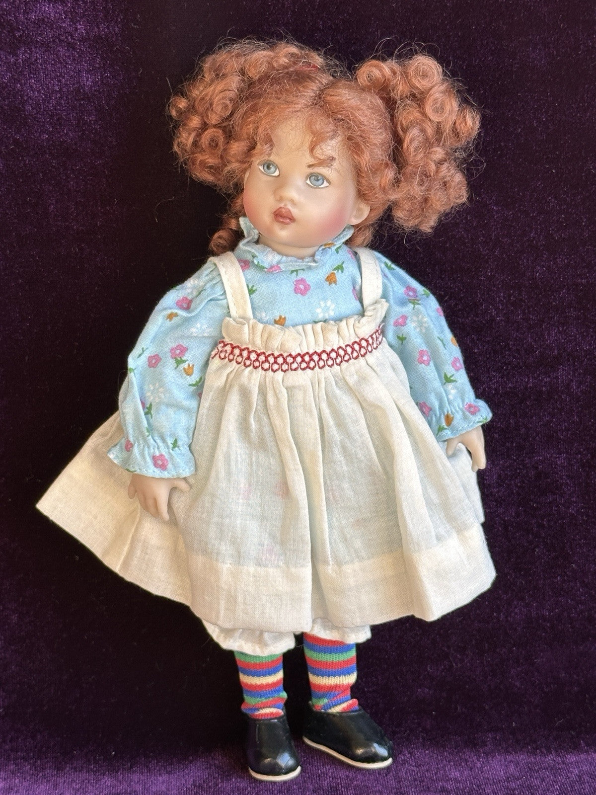 Collectible 7.5” Kish Vinyl Riley Raggedy Doll