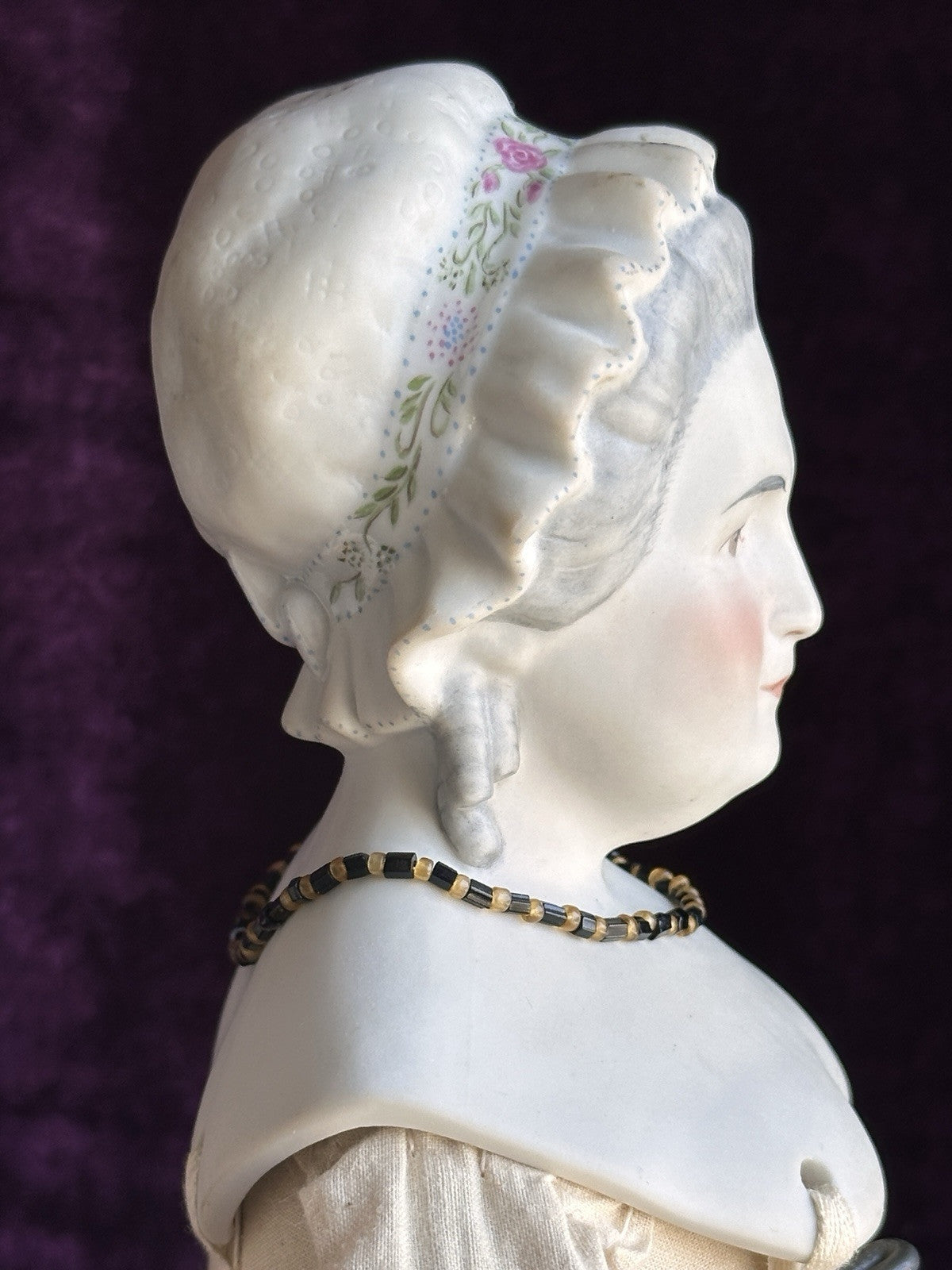 Vintage 1940’s Emma Clear Bisque George and Martha Washington Dolls