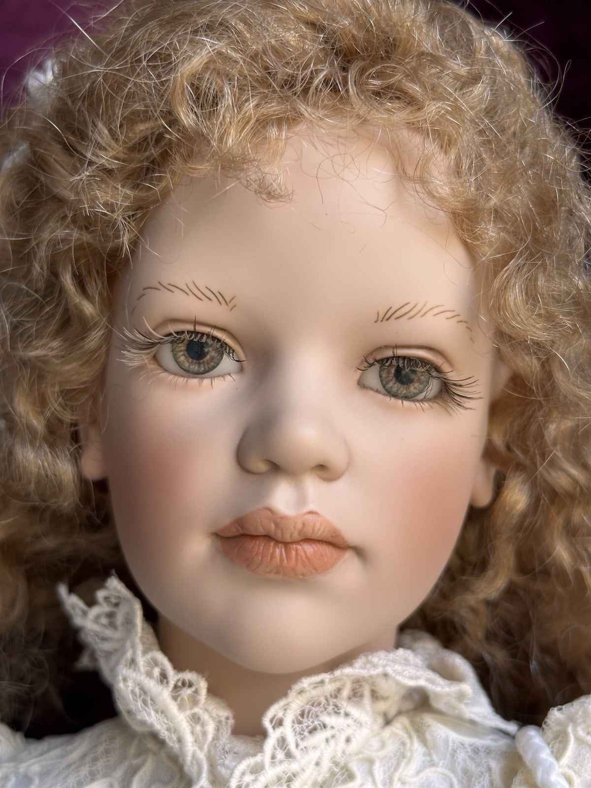 Lifelike 29” Vinyl Doll Anna Maria By Zofia and Henry Zawieruszynski LE 150