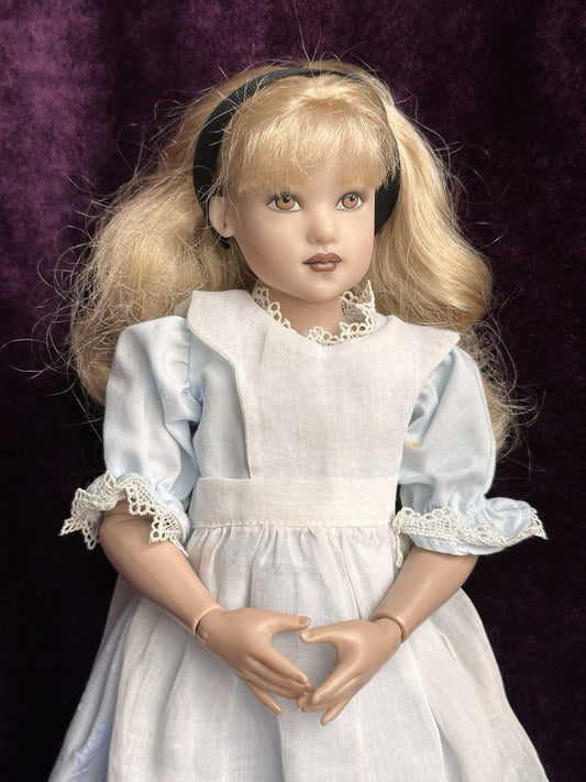 Rare 14” Collectible Kish Vinyl BJD Doll Alice in Wonderland
